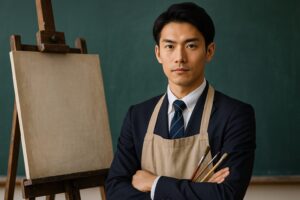 中野和幸の美術教師のイメージ画像