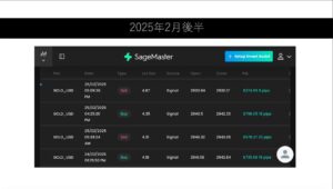 AI SageMaster（セージマスター）実績14（FX）