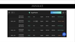 AI SageMaster（セージマスター）実績22（FX）