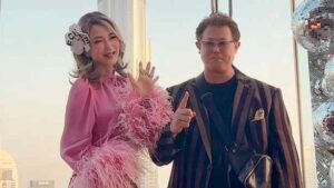 坂井増由美先生と中野和幸の並んでいる画像