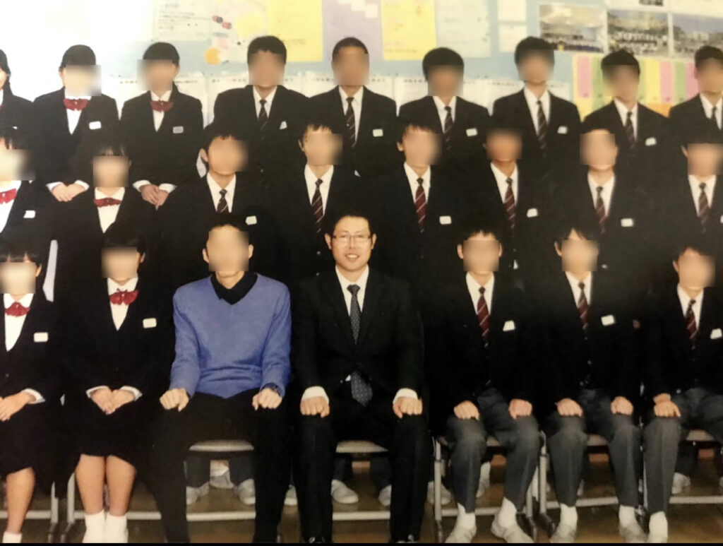 中野和幸の教師時代の写真