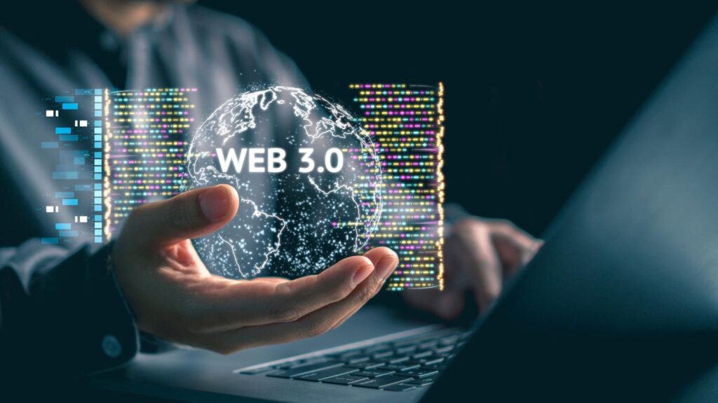 イーサリアムを中心にDeFi、NFT、Web3サービスが広がり、多くの開発者や利用者が参加しているエコシステムを表現したイメージ