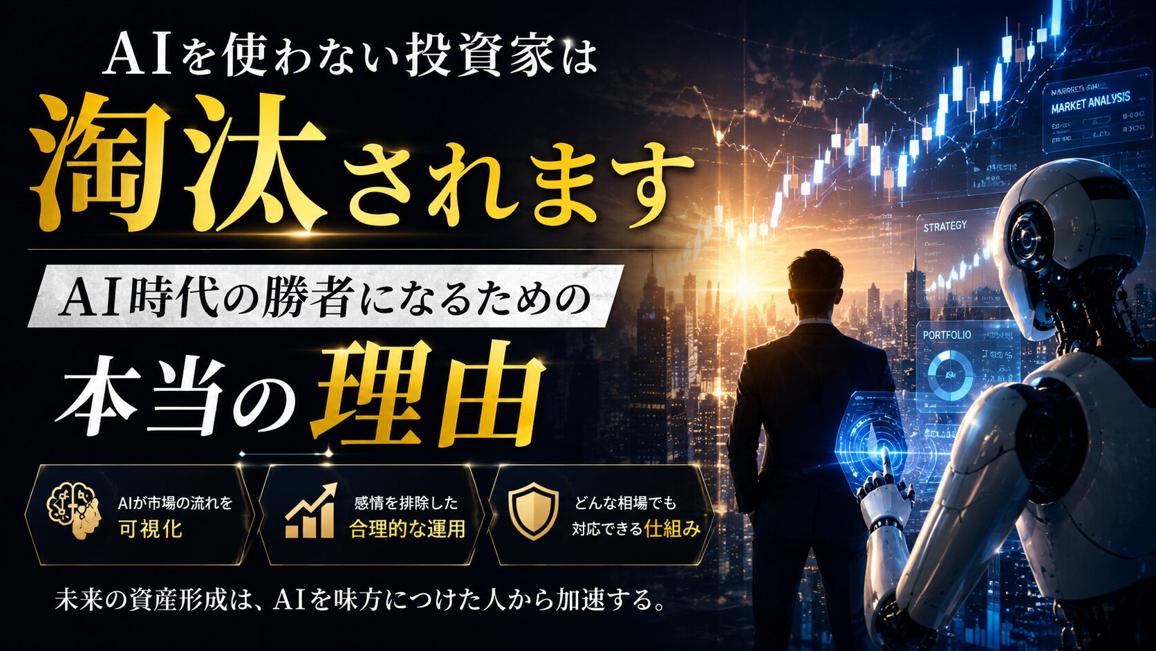 AIを使わない投資家は淘汰されます SageMaster（セージマスター）が注目される本当の理由
